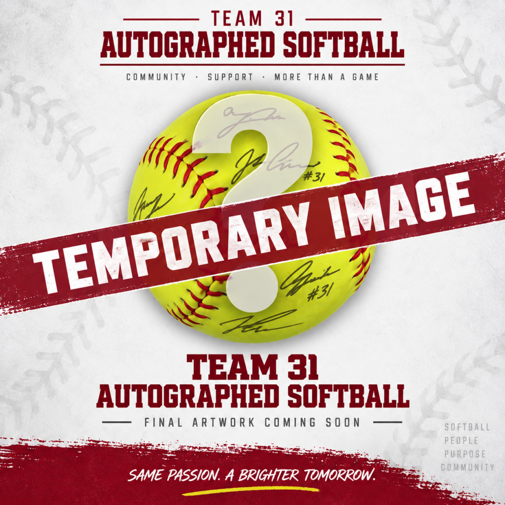 Team 31 Autographed Softball